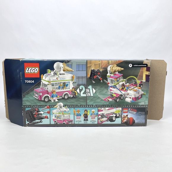 Lego Movie 70804 Ice Cream Machine Complete 2 in 1 Set w/ Figures Manuals & Box - Picture 11 of 16
